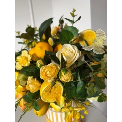 Flower Box Limoncello Cytryny i Róże